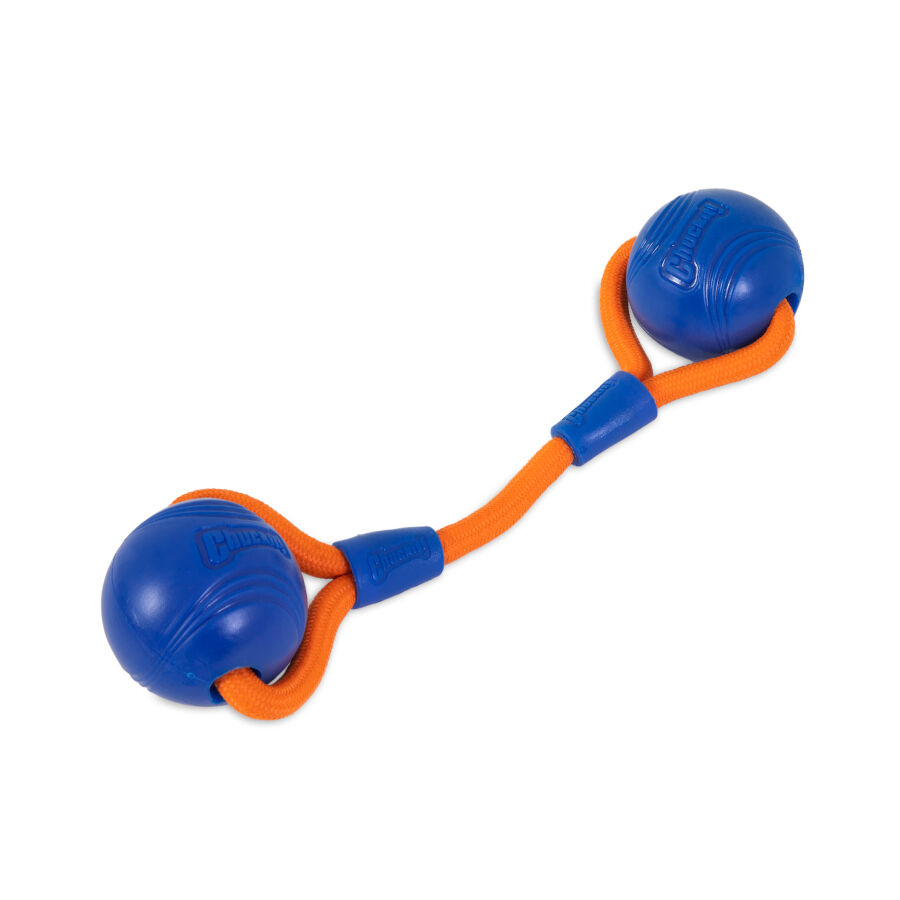 Chuckit! Crunch Duo Tug Pelota Con Cuerda para perros, , large indicador imagen numero 3